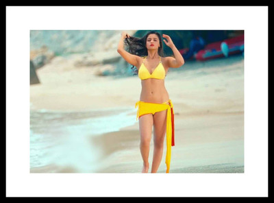 

Aabhaas Alia Bhatt Wall Poster Fine Art Print(12 inch X 18 inch, Rolled)
