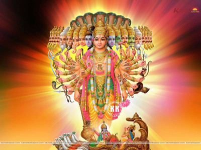 

Aabhaas Vishnu Wall Poster Fine Art Print(12 inch X 18 inch, Rolled)