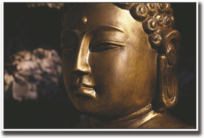 

Aabhaas Buddha Wall Poster Fine Art Print(12 inch X 18 inch, Rolled)
