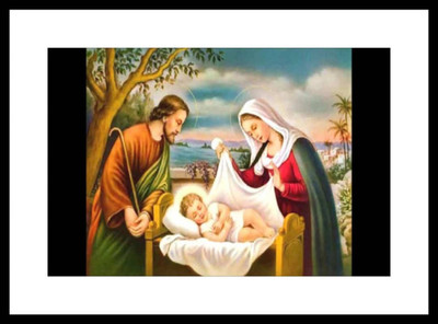 

Aabhaas Jesus Christ Wall Poster Fine Art Print(12 inch X 18 inch, Rolled)