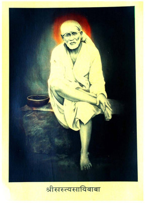 

Aabhaas Sai Baba Wall Poster Fine Art Print(12 inch X 18 inch, Rolled)