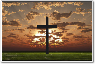 

Aabhaas Jesus Christ Wall Poster Fine Art Print(12 inch X 18 inch, Rolled)