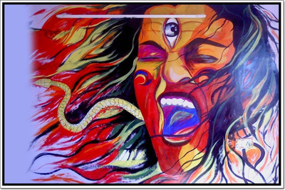 

Aabhaas Shiva Wall Poster Fine Art Print(12 inch X 18 inch, Rolled)