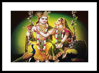 

Aabhaas Krishna Wall Poster Fine Art Print(12 inch X 18 inch, Rolled)