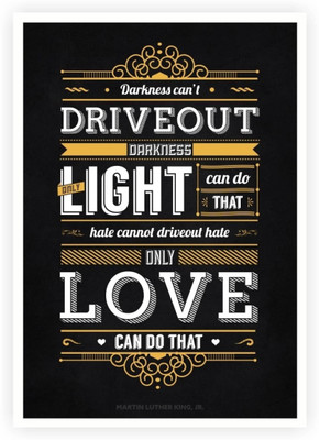 

Aabhaas Martin Luther King Wall Poster Fine Art Print(12 inch X 18 inch, Rolled)