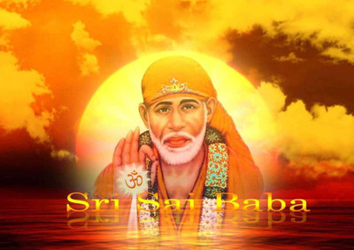 

Aabhaas Sai Baba Wall Poster Fine Art Print(12 inch X 18 inch, Rolled)