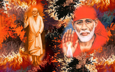 

Aabhaas Sai Baba Wall Poster Fine Art Print(12 inch X 18 inch, Rolled)