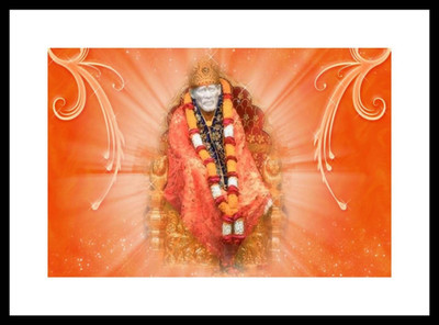 

Aabhaas Sai Baba Wall Poster Fine Art Print(12 inch X 18 inch, Rolled)