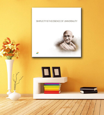 

Aabhaas Mahatma Gandhi Wall Poster Fine Art Print(12 inch X 18 inch, Rolled)