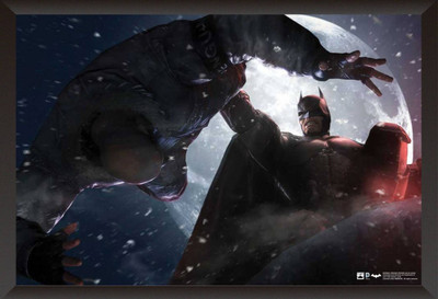 

Akhuratha Batman Arkham Origins Fine Quality Wall Poster Paper Print(12 inch X 18 inch, Rolled)