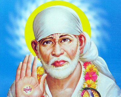 

Aabhaas Sai Baba Wall Poster Fine Art Print(12 inch X 18 inch, Rolled)