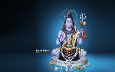 

Aabhaas Shiva Wall Poster Fine Art Print(12 inch X 18 inch, Rolled)