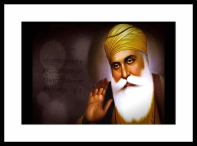 

Aabhaas Guru Nanak Wall Poster Fine Art Print(12 inch X 18 inch, Rolled)