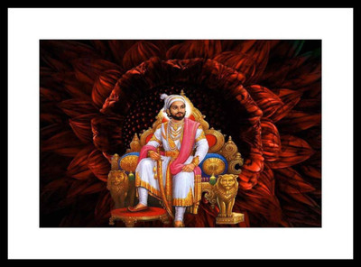 

Aabhaas Shivaji Wall Poster Fine Art Print(12 inch X 18 inch, Rolled)