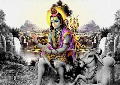 

Aabhaas Shiva Wall Poster Fine Art Print(12 inch X 18 inch, Rolled)