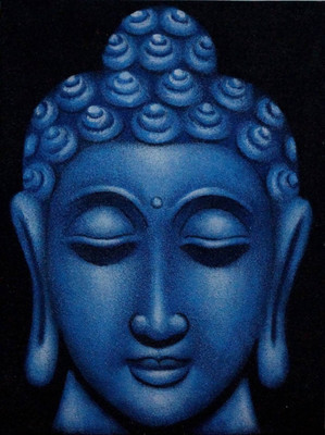 

Aabhaas Buddha Wall Poster Fine Art Print(12 inch X 18 inch, Rolled)