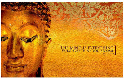 

Aabhaas Buddha Wall Poster Fine Art Print(12 inch X 18 inch, Rolled)