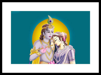 

Aabhaas Krishna Wall Poster Fine Art Print(12 inch X 18 inch, Rolled)