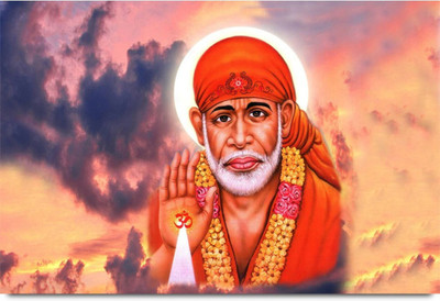 

Aabhaas Sai Baba Wall Poster Fine Art Print(12 inch X 18 inch, Rolled)