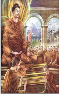 

Aabhaas Buddha Wall Poster Fine Art Print(12 inch X 18 inch, Rolled)