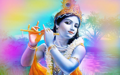 

Aabhaas Krishna Wall Poster Fine Art Print(12 inch X 18 inch, Rolled)