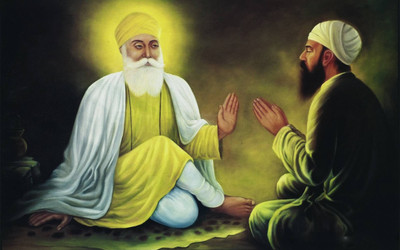 

Aabhaas Guru Nanak Wall Poster Fine Art Print(12 inch X 18 inch, Rolled)