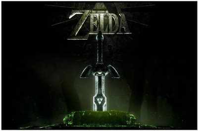 

Aabhaas Legend of Zelda Wall Poster Fine Art Print(12 inch X 18 inch, Rolled)