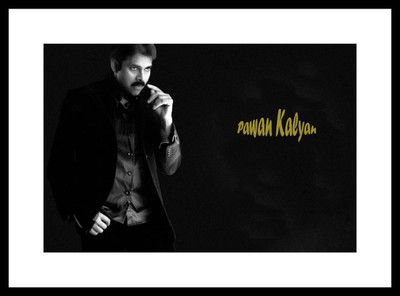 

Aabhaas Pawan Kalyan Wall Poster Fine Art Print(12 inch X 18 inch, Rolled)