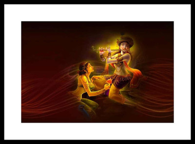

Aabhaas Krishna Wall Poster Fine Art Print(12 inch X 18 inch, Rolled)
