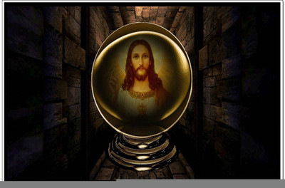 

Aabhaas Jesus Christ Wall Poster Fine Art Print(12 inch X 18 inch, Rolled)