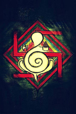 

Aabhaas Ganesha Wall Poster Fine Art Print(12 inch X 18 inch, Rolled)