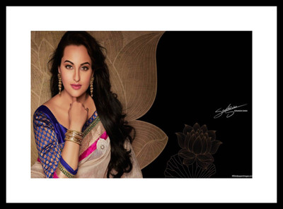 

Aabhaas Sonakshi Sinha Wall Poster Fine Art Print(12 inch X 18 inch, Rolled)