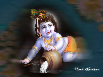 

Aabhaas Krishna Wall Poster Fine Art Print(12 inch X 18 inch, Rolled)