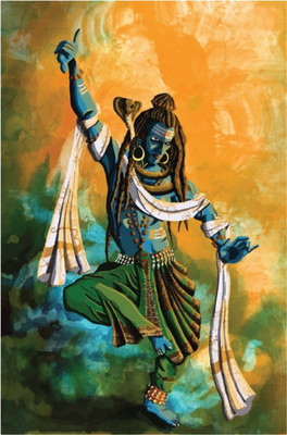 

Aabhaas Shiva Wall Poster Fine Art Print(12 inch X 18 inch, Rolled)