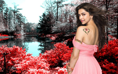 

Aabhaas Deepika Padukone Wall Poster Fine Art Print(12 inch X 18 inch, Rolled)