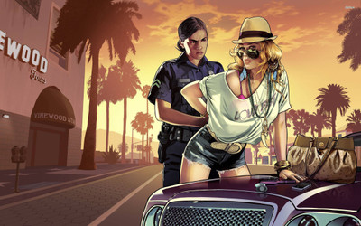 

Akhuratha GTA - Grand Theft Auto Fine Quality Wall Poster Paper Print(12 inch X 18 inch, Rolled)