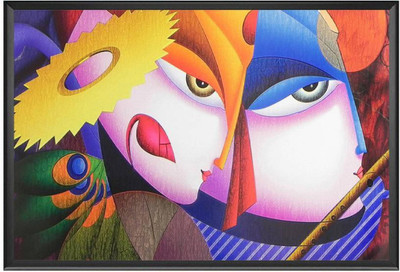 

Aabhaas Krishna Wall Poster Fine Art Print(12 inch X 18 inch, Rolled)