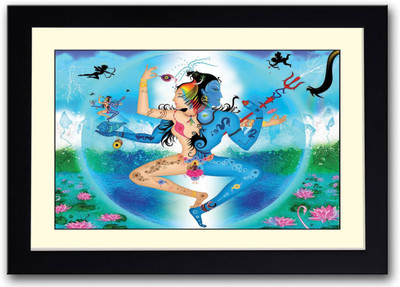 

Aabhaas Shiva Wall Poster Fine Art Print(12 inch X 18 inch, Rolled)