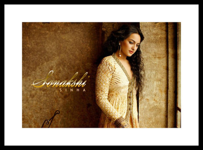 

Aabhaas Sonakshi Sinha Wall Poster Fine Art Print(12 inch X 18 inch, Rolled)