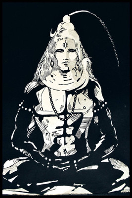 

Aabhaas Shiva Wall Poster Fine Art Print(12 inch X 18 inch, Rolled)