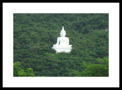 

Aabhaas Buddha Wall Poster Fine Art Print(12 inch X 18 inch, Rolled)