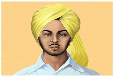 

Aabhaas Bhagat Singh Wall Poster Fine Art Print(12 inch X 18 inch, Rolled)