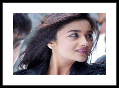 

Aabhaas Alia Bhatt Wall Poster Fine Art Print(12 inch X 18 inch, Rolled)