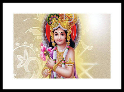 

Aabhaas Krishna Wall Poster Fine Art Print(12 inch X 18 inch, Rolled)
