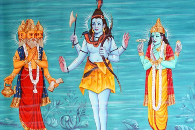 

Aabhaas Shiva Wall Poster Fine Art Print(12 inch X 18 inch, Rolled)