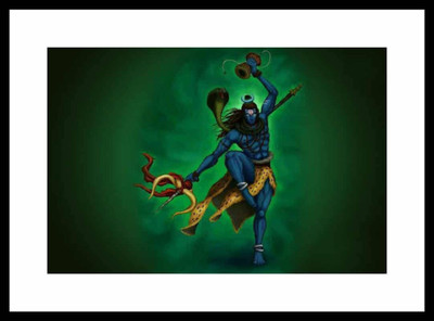 

Aabhaas Shiva Wall Poster Fine Art Print(12 inch X 18 inch, Rolled)