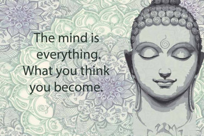 

Aabhaas Buddha Wall Poster Fine Art Print(12 inch X 18 inch, Rolled)