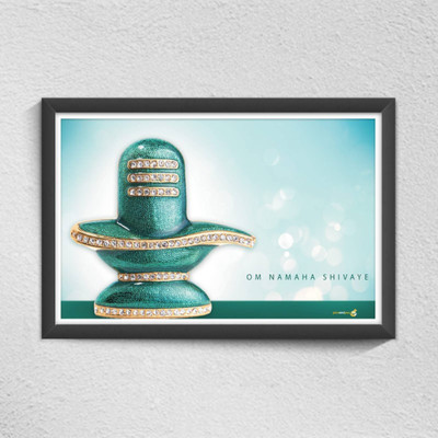 

Aabhaas Shiva Wall Poster Fine Art Print(12 inch X 18 inch, Rolled)