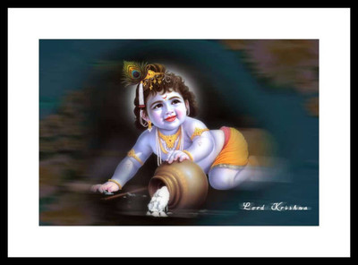 

Aabhaas Krishna Wall Poster Fine Art Print(12 inch X 18 inch, Rolled)