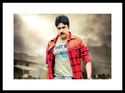 

Aabhaas Pawan Kalyan Wall Poster Fine Art Print(12 inch X 18 inch, Rolled)